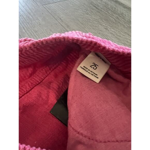 BDG Pants Women Pink Berry Corduroy Urban Outfitters Casual - Picture 4 of 11